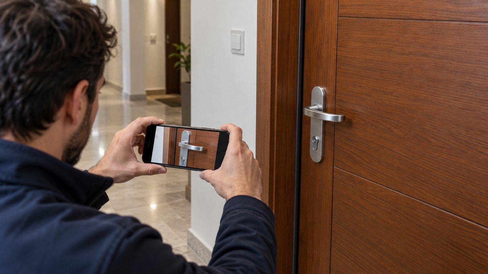 Fotografía general de un herraje para consultar una reparación sin mostrar llaves.